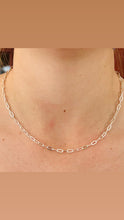 Load image into Gallery viewer, Sterling Silver Paperclip Chain
