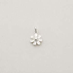 Daisy Charm - Sterling Silver