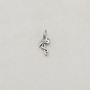 Flamingo Charm - Sterling Silver