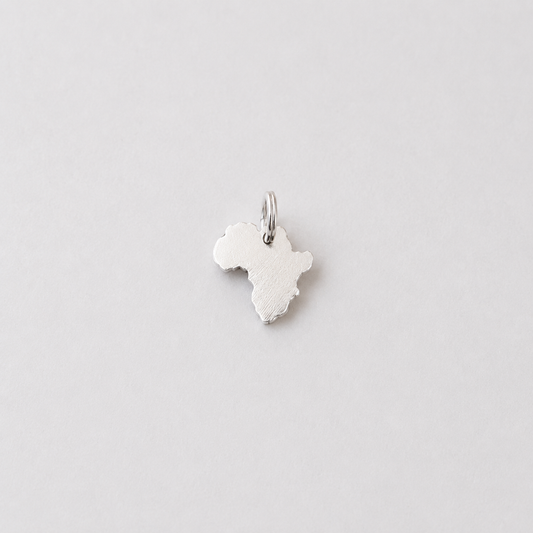 Africa Charm - Sterling Silver