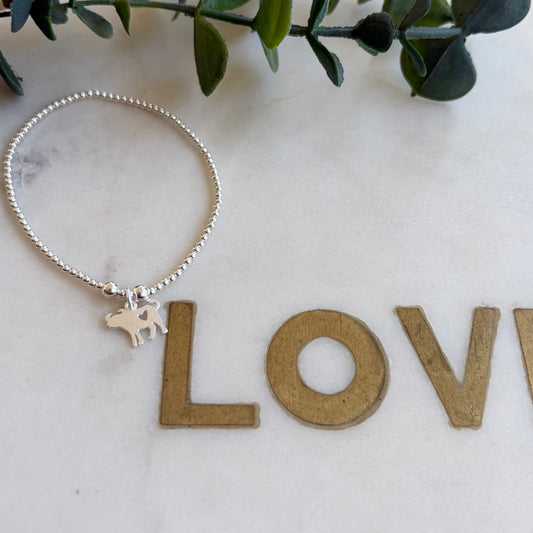 2mm Big 5 - Buffalo Bracelet - Sterling Silver