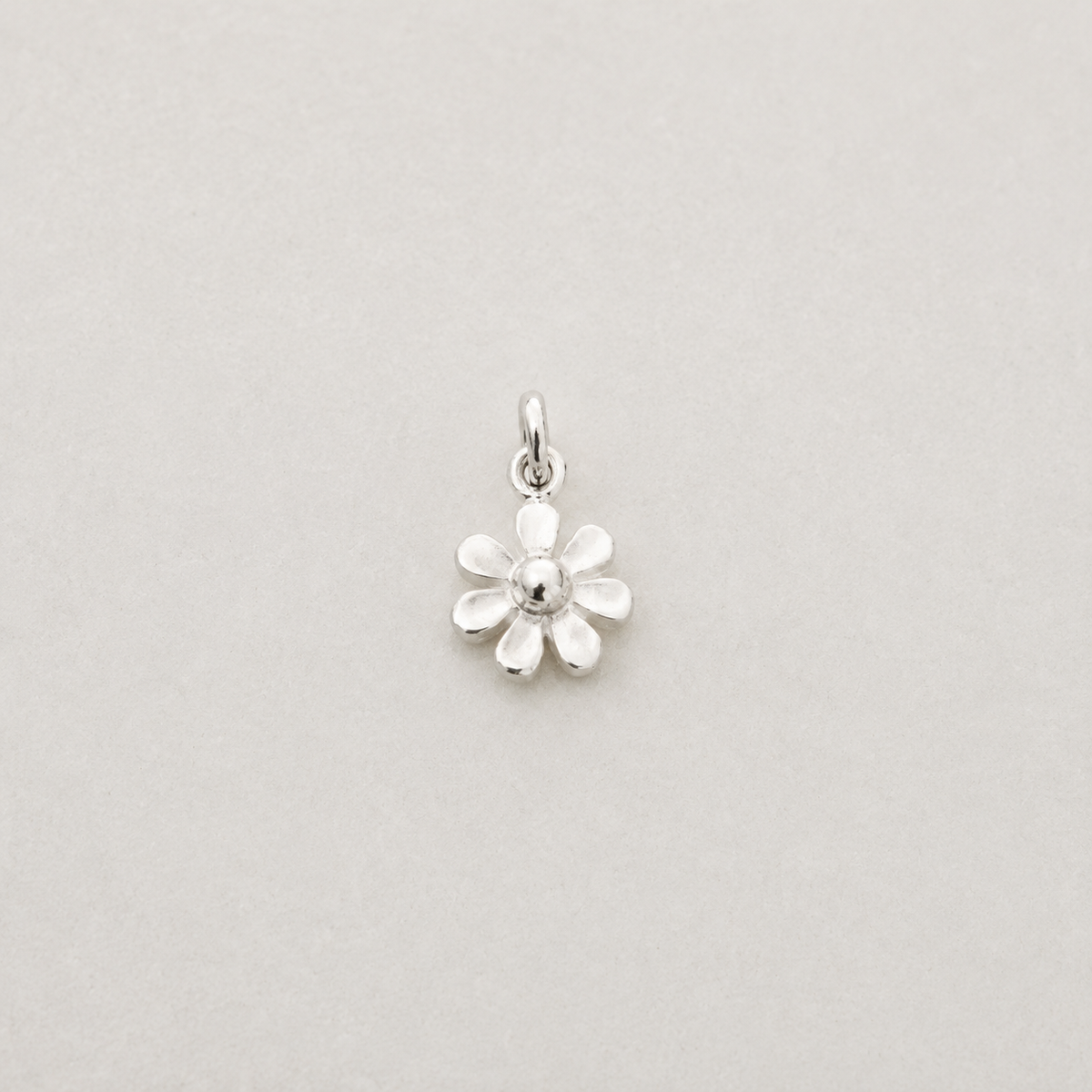 Daisy Charm - Sterling Silver