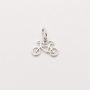 Small Bicycle Charm - Sterling Silver