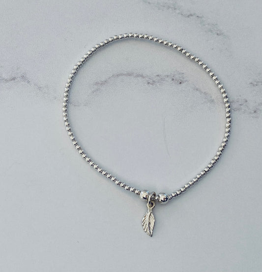 2mm Feather Bracelet