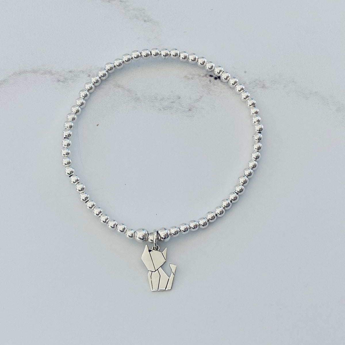 3mm Origami Cat Bracelet