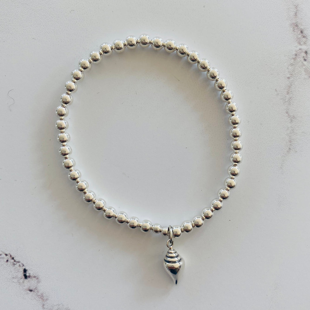 4mm Shell Bracelet