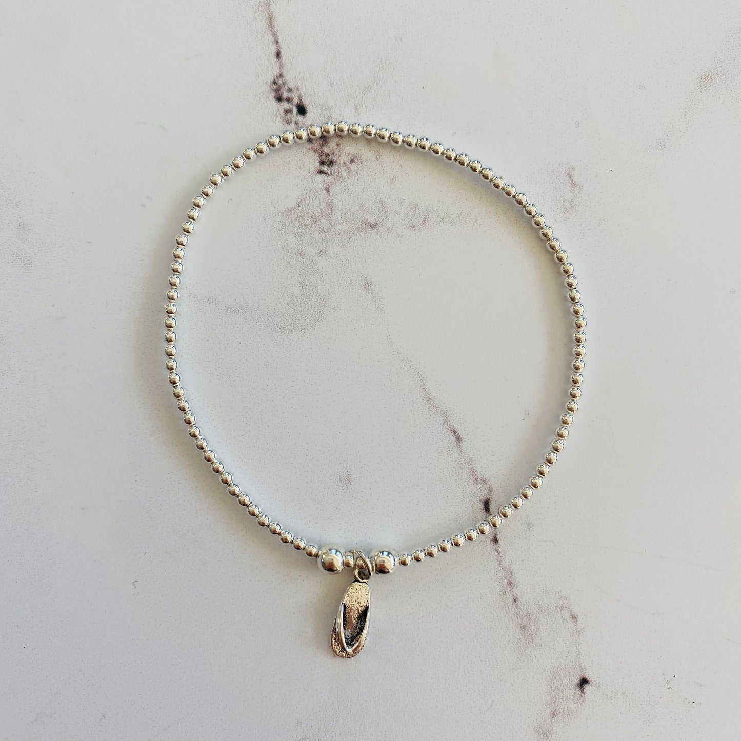 2mm Flip Flop Bracelet - Sterling Silver