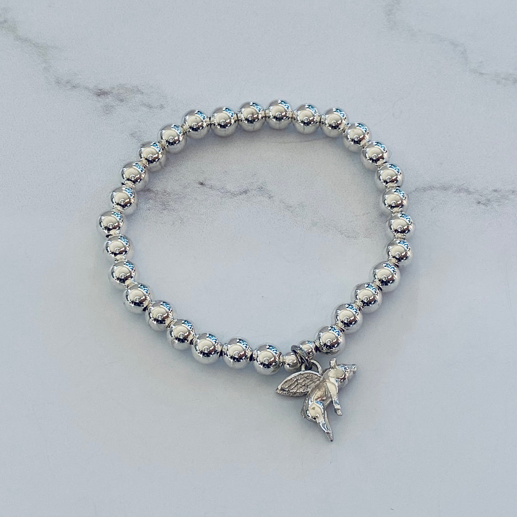 6mm Flying Pig Bracelet