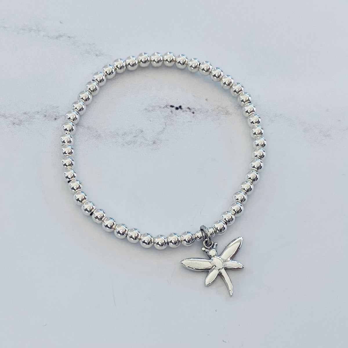4mm Dragonfly Solid Bracelet